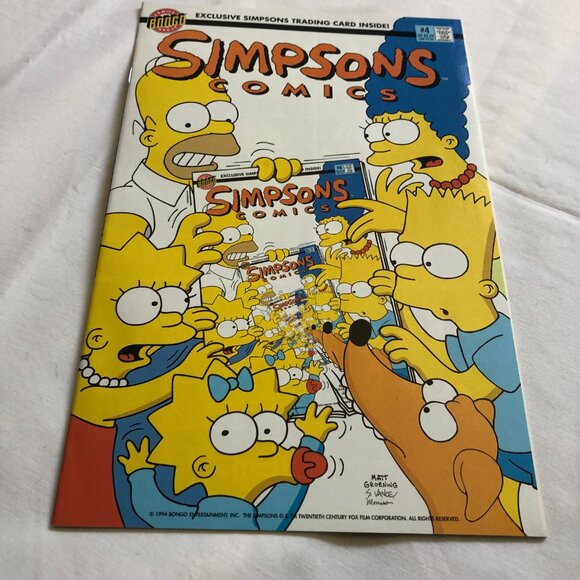 SIMPSONS COMICS -Lot of FOUR (4) Comic Books- ISSUES #1, #3, #4, & #5 - Picture 11 of 14